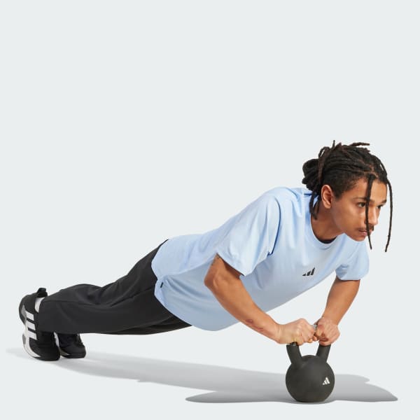 Azul T-shirt PrimeLift 3-Stripes