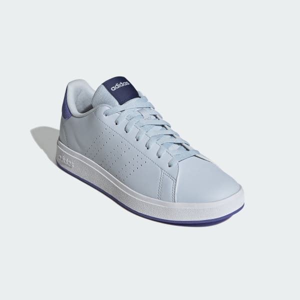 Adidas blue grey shoes clearance