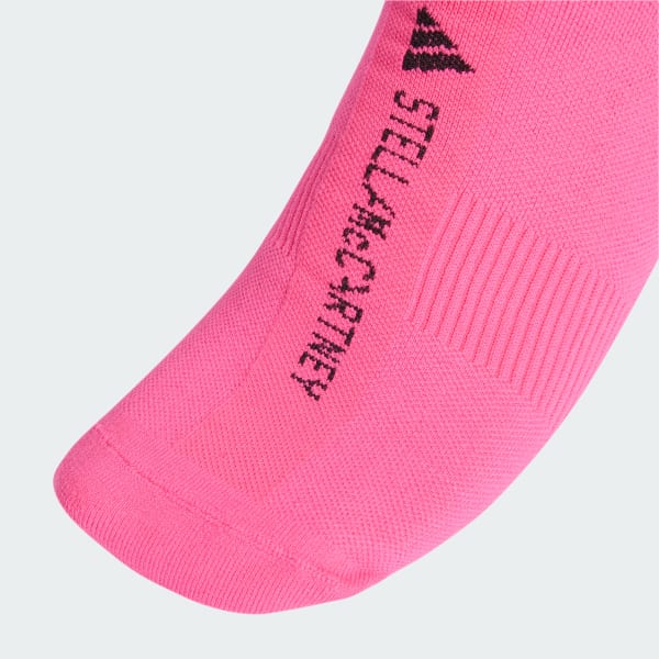 Rosa meias curtas adidas by Stella McCartney