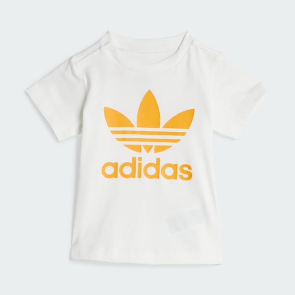 Orange Shorts Tee Set Kids