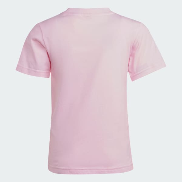 Pink Essentials 3-Stripes Cotton Tee