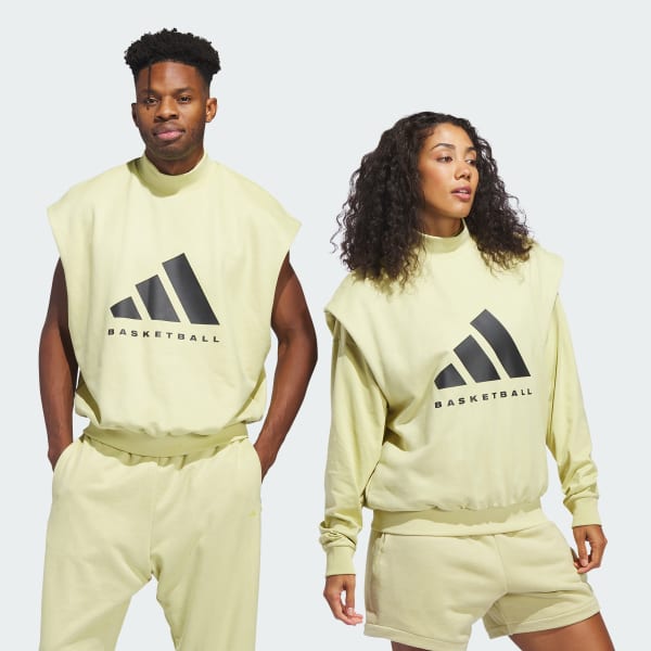 Buzos amarillos on sale adidas