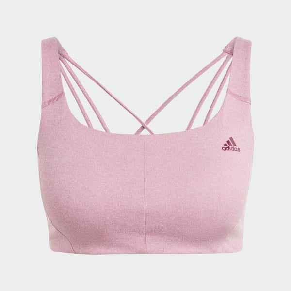 Pink Medium Support Level Sports Bras