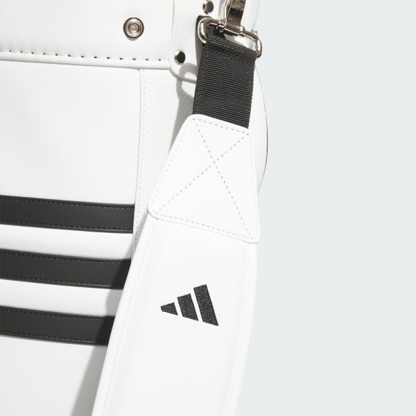 White 3-Stripes Golf Bag