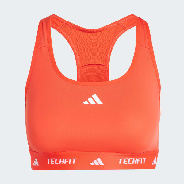 Naranja Top Deportivo Techfit Soporte Medio