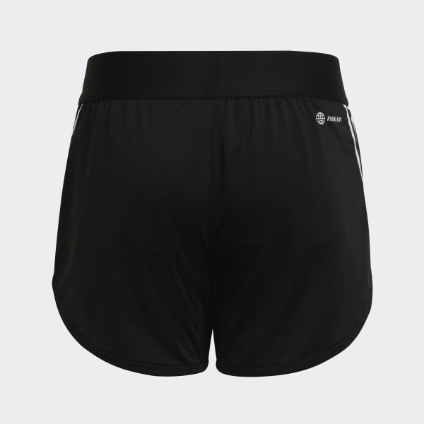Czerń AEROREADY Training 3-Stripes Knit Shorts