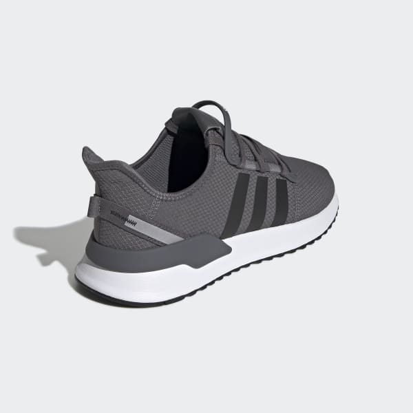 adidas u_path run grey & white shoes