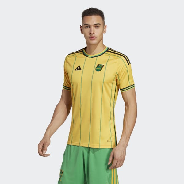 adidas Men's Jamaica 23 Home Soccer Jersey - Gold | adidas Canada