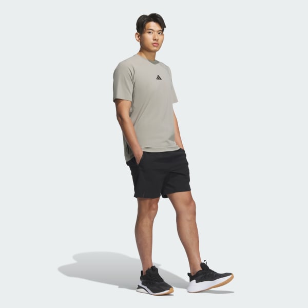 ブラック プレミアム アクティブ レギュラーフィット ストレッチ ウーブンショーツ