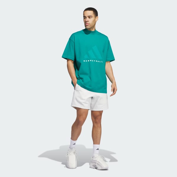 ◆adidas◆ Basketball Tee Green JE3765 adidas Performance One Basketball Tee 'Eqt Green' – Limited Edt