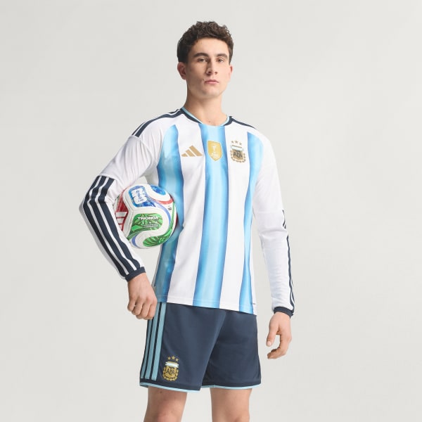 Vit Argentina 26 Authentic Long Sleeve hemmatröja