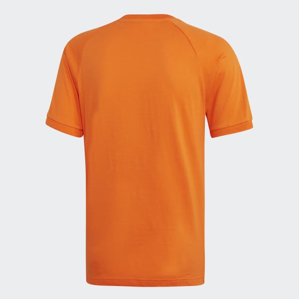 adidas clear orange shirt