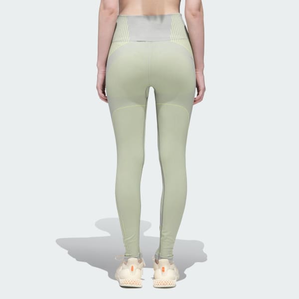 Gris Mallas 7/8 sin Costuras Branded Corte Alto