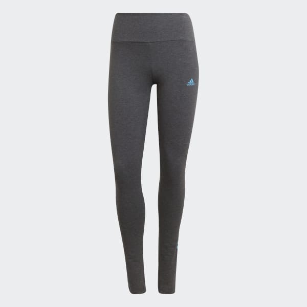 Plomo Licras Sport Inspired Loungewear Essentials Logo Pretina Alta 28883