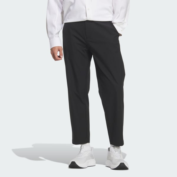 ブラック プレミアム レギュラーフィット テーラードパンツ