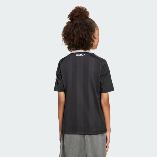 Noir Maillot Third gardien de but Real Madrid 25/26 Enfants