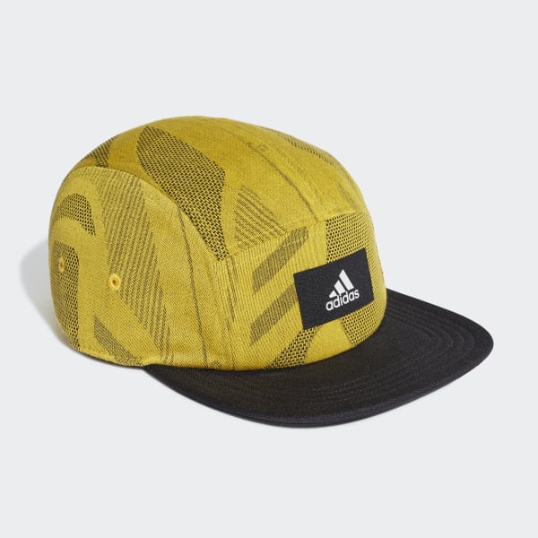 adidas Five-Panel Graphic Cap - Yellow 