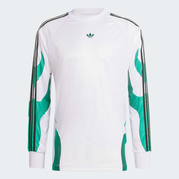 adidas Flames Bike Shirt - White | Free Shipping with