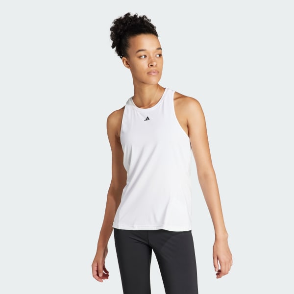 Blanc Débardeur Designed for Training