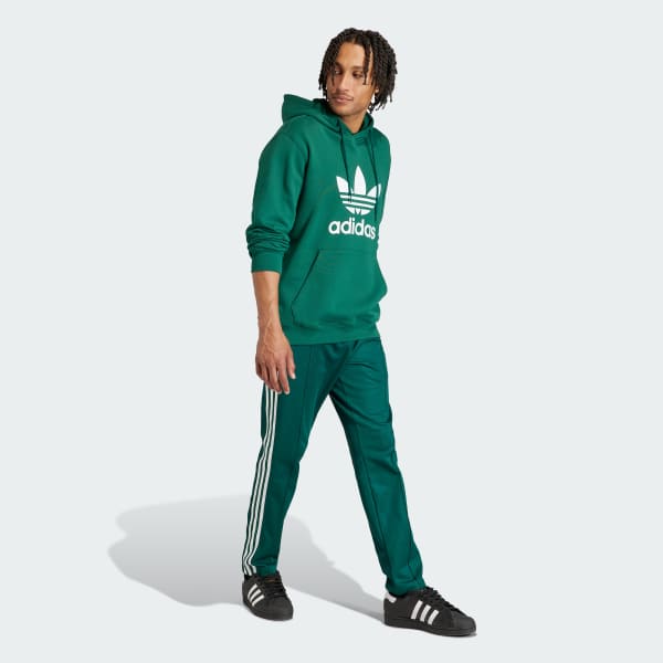 Adidas originals adicolor cotton trefoil hoodie outlet
