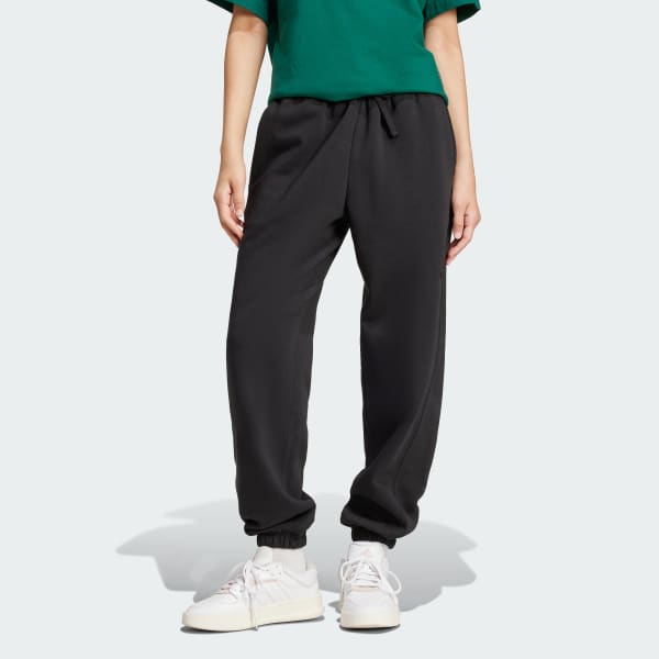 noir Pantalon ample molleton ALL SZN