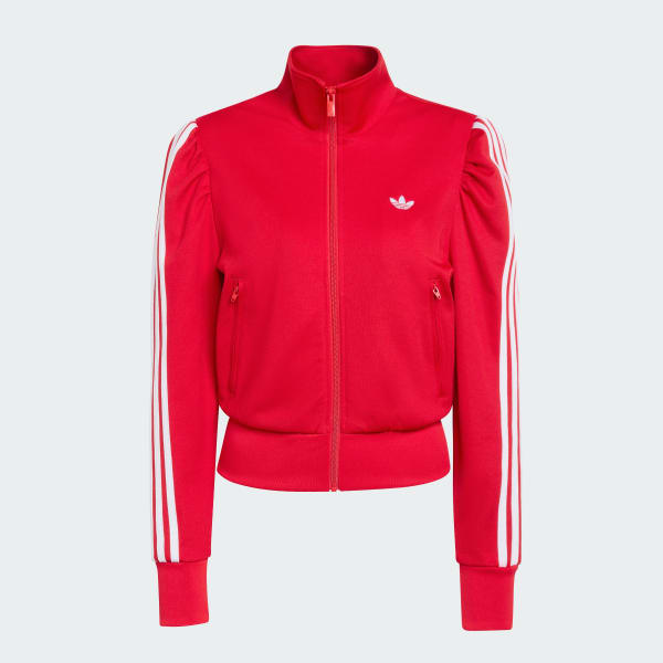 Rojo CAMPERA DEPORTIVA ADIDAS ORIGINALS CON MANGAS ELEVADAS FB