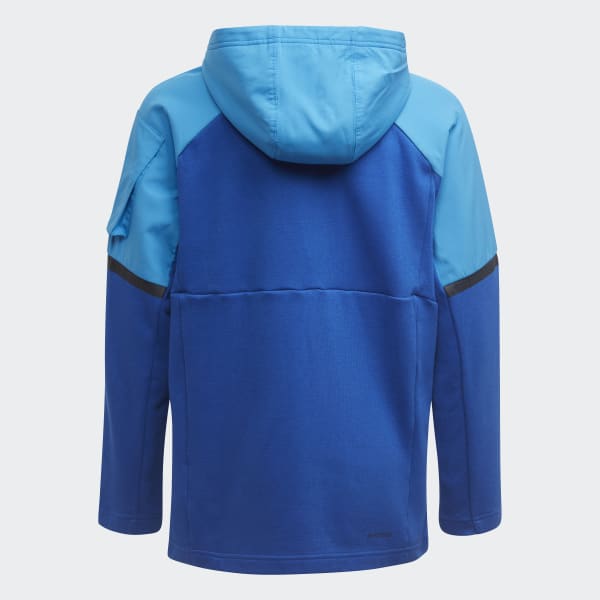 Blue Designed for Gameday Full-Zip Hoodie