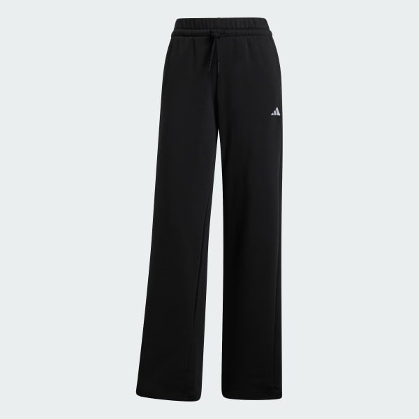 noir Pantalon droit Essentials Small petit Logo Feel Cozy
