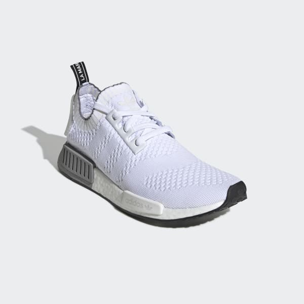 adidas white knit shoes