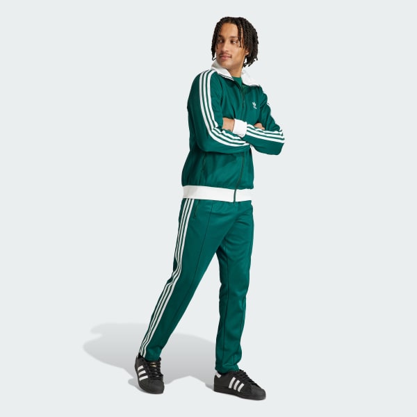 Adidas beckenbauer jacke grün outlet