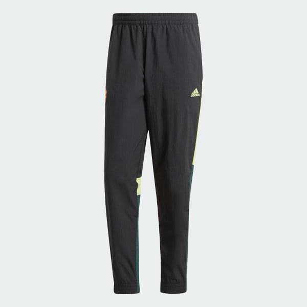 Schwarz Manchester United Woven Trainingshose