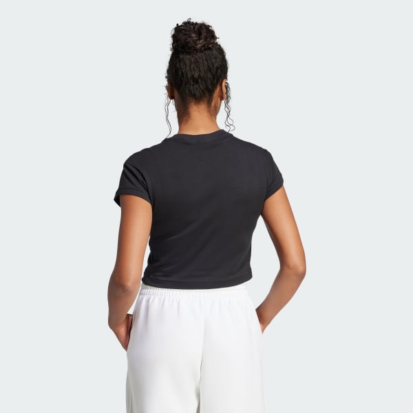 Black Future Icons Small Logo Baby Tee