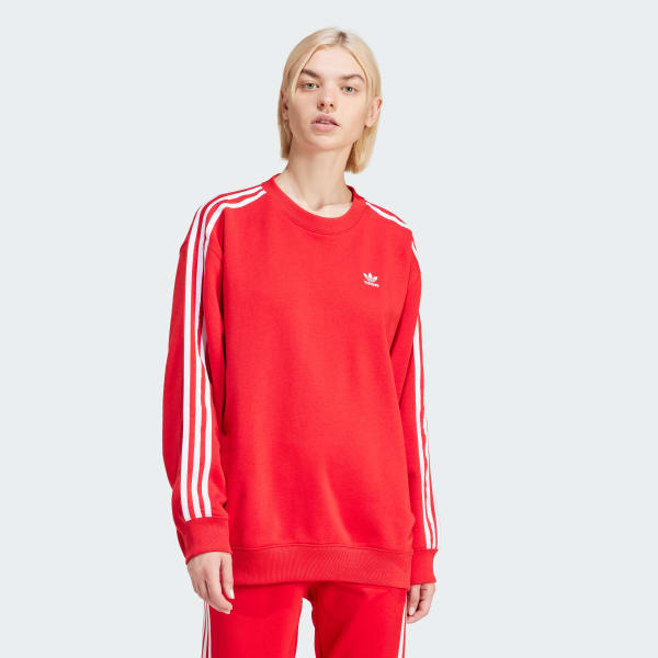 Adidas sweatshirt clearance 3 stripe