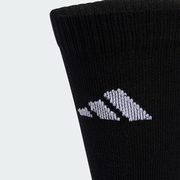 Black Performance CLIMACOOL Cushioned Crew Socks 3 Pairs