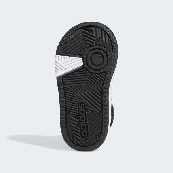 Svart Hoops Mid Sko