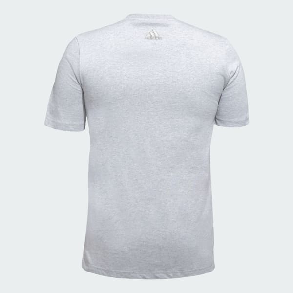 Grey Big Logo Single Jersey Tee