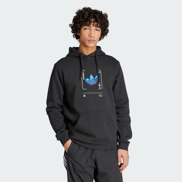 Adidas originals graphic best sale hoodie