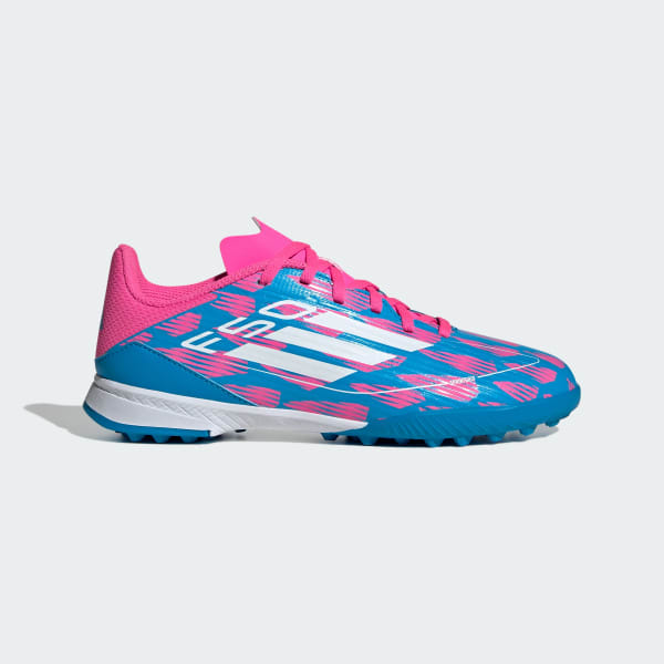 Adidas soccer shoes pink and blue hot sale