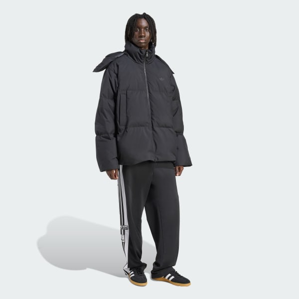 Siyah adidas Originals Duck Down Dolgulu Mont