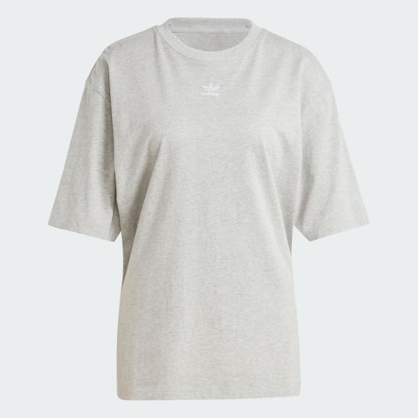Cinzento T-shirt Boyfriend Essentials