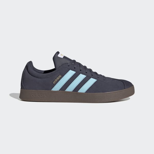 adidas VL Court Lifestyle Skateboarding Suede Shoes - Blue | adidas UK