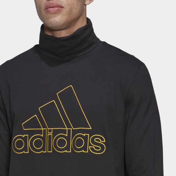 Zwart Future Icons Embroidered Badge of Sport Longsleeve ZG033