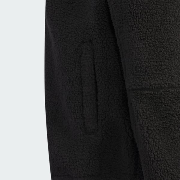 Black 스포츠웨어 웜 재킷 