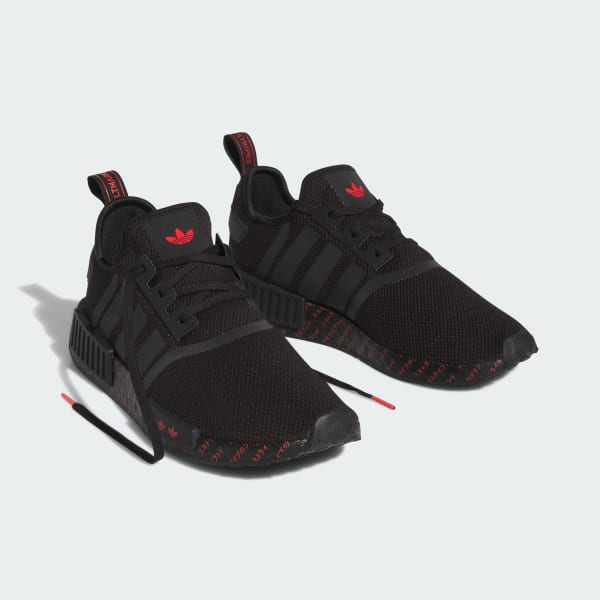 Adidas boost nmd r1 black sales