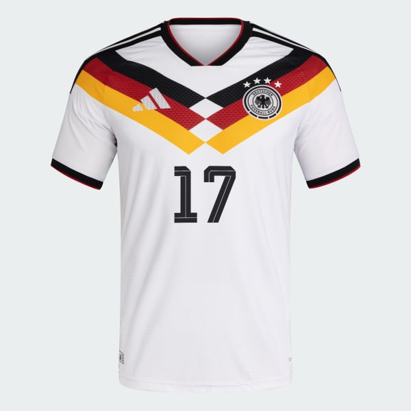 adidas Germany 26 Home Musiala Authentic Jersey - White | Free