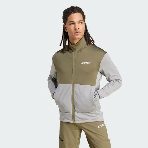 Grau TERREX Multi Light Fleecejacke