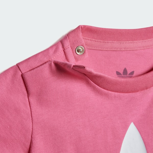 Rosa Gift Set Jumpsuit und Beanie