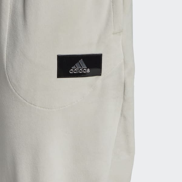 Beige Pantaloni Holidayz Cozy Velour Joggers TB405