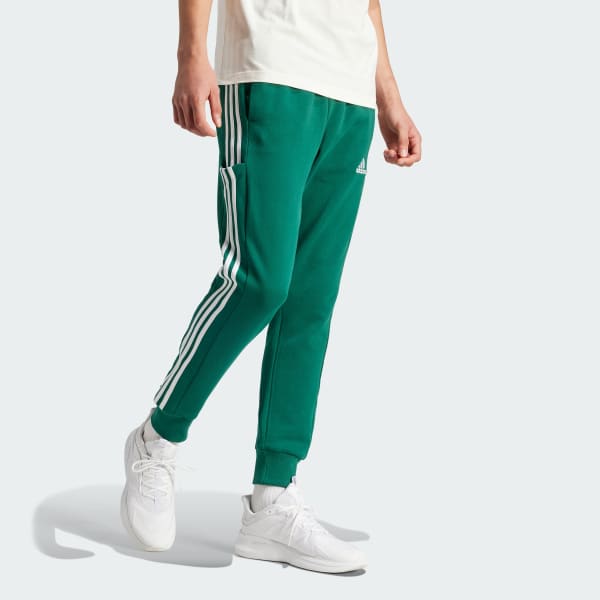 3 stripe pants green outlet