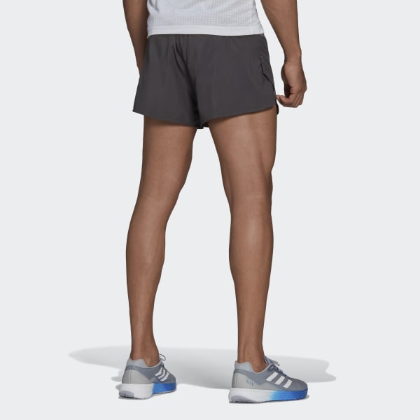 meester Vlak wiel adidas Saturday Split Running Shorts - Grey | Men's Running | adidas US
